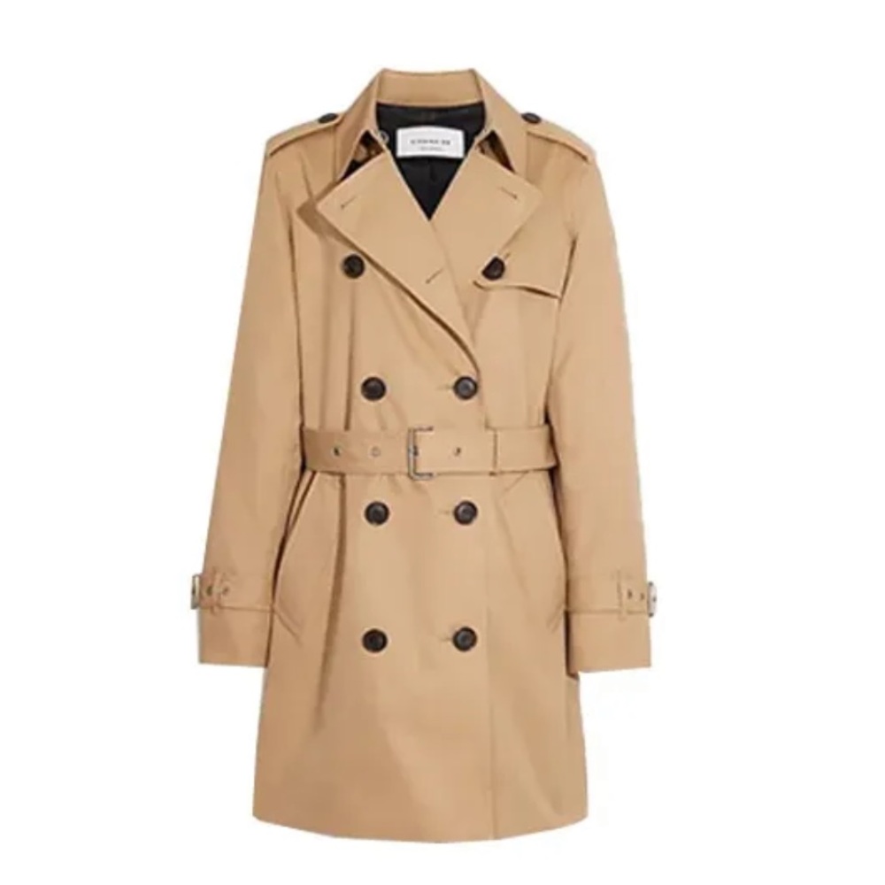 Coach Women's Khaki Trench Coat